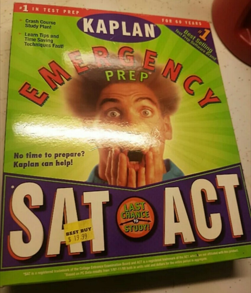 Kaplan Emergency Prep Vintage 1999 3 Discs Cd Rom 