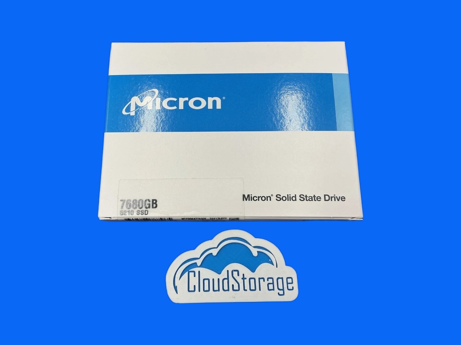 MTFDDAK7T6QDE Micron 5210 ION 7.68TB SATA 6Gb/s QLC 2.5" Enterprise SSD