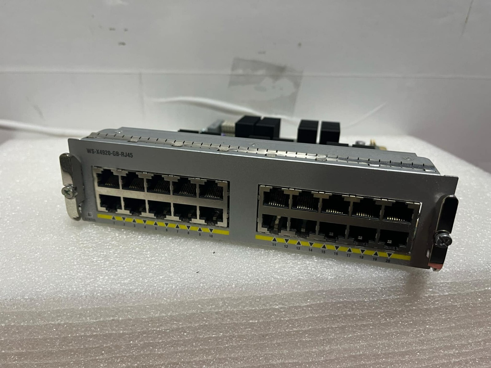 Cisco Catalyst 4900M 20-PORT 10/100/1000 RJ-45 Half Card WS-X4920-GB-RJ45