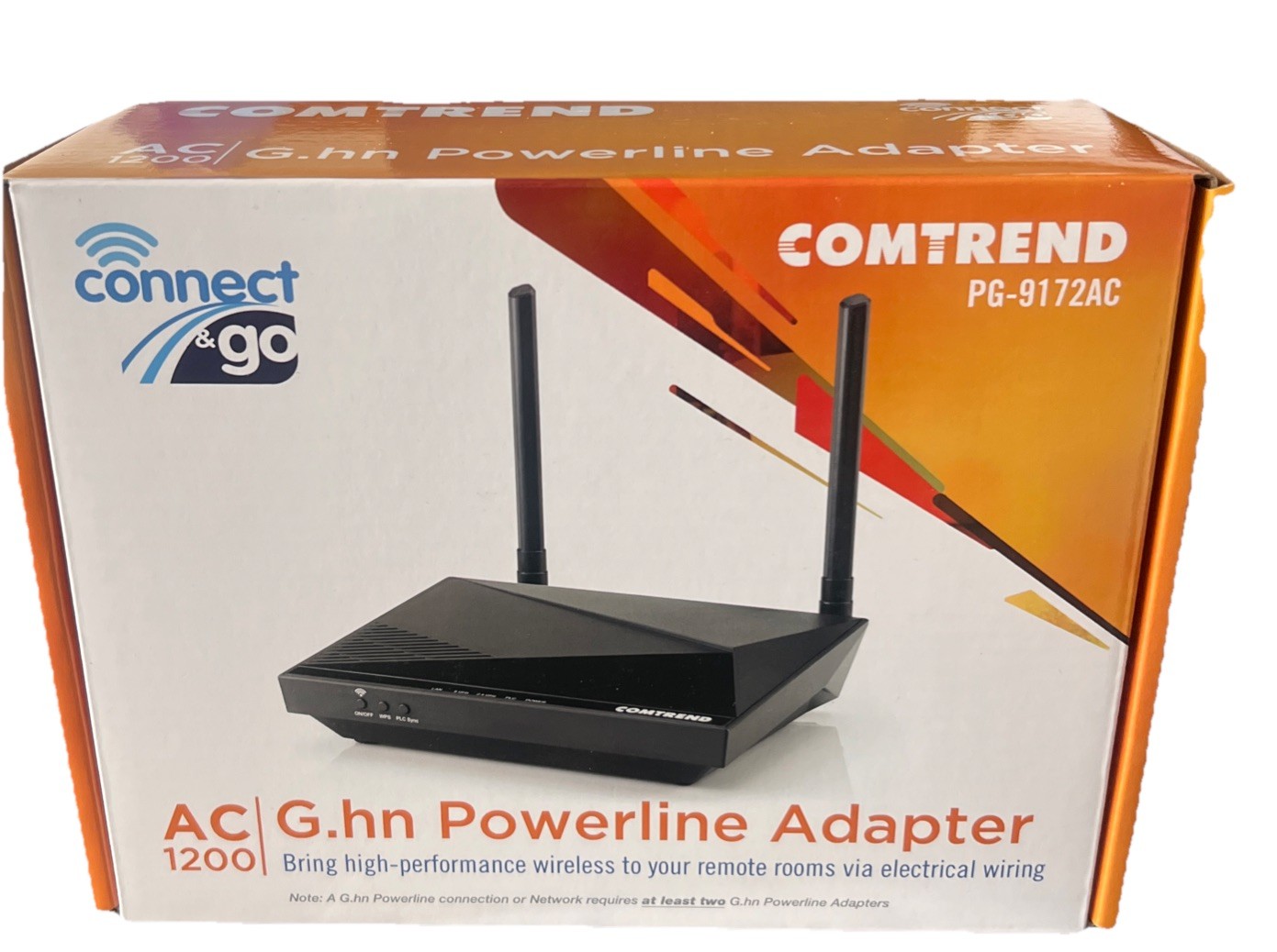 Comtrend PG-9172AC AC1200 G.hn Powerline WiFi Adapter Fast Internet Booster New