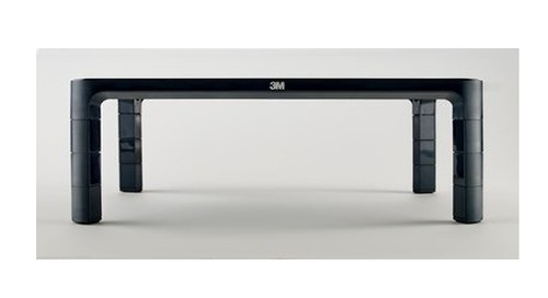 3M-New-MS85B _ 3M ADJUSTABLE MONITOR STAND  16 X 12 X 1 3/4 TO 5 1/2  
