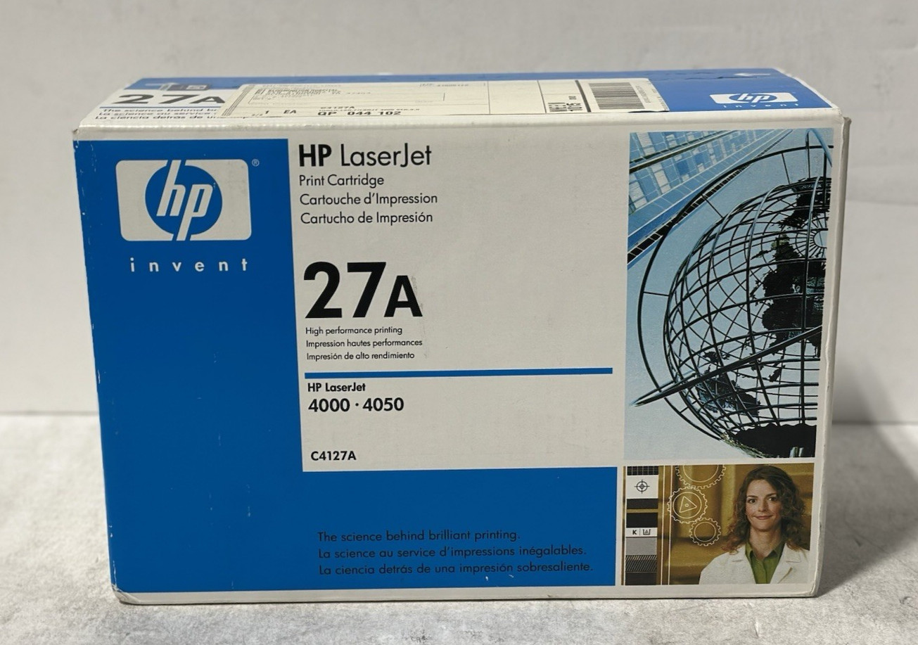 HP 27A (C4127A) Black Print Cartridge For Hp Laserjet 4000, 4050 Series