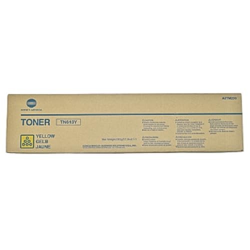 Original Konica Minolta TN613Y Yellow Toner. New Sealed Box, We Ship Fast