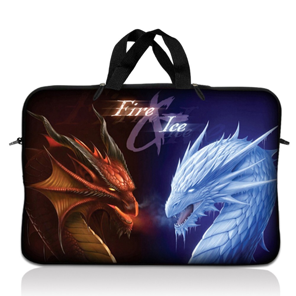 14 Inch Laptop Bag Sleeve Carry Case w/ Handle Notebook Macbook Asus Fire & Ice