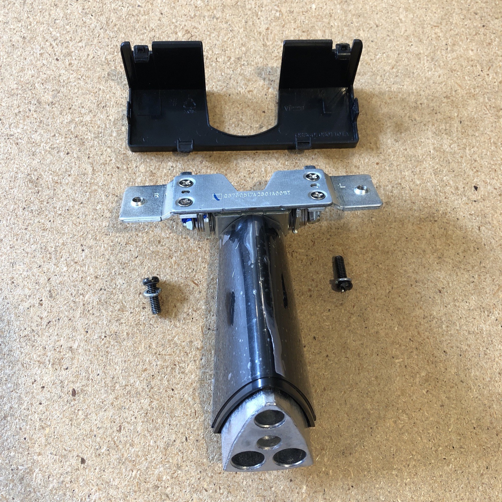 Asus VP228 VP228HE Monitor Adjustable Stand Neck with Cover and 2 Screws Genuine