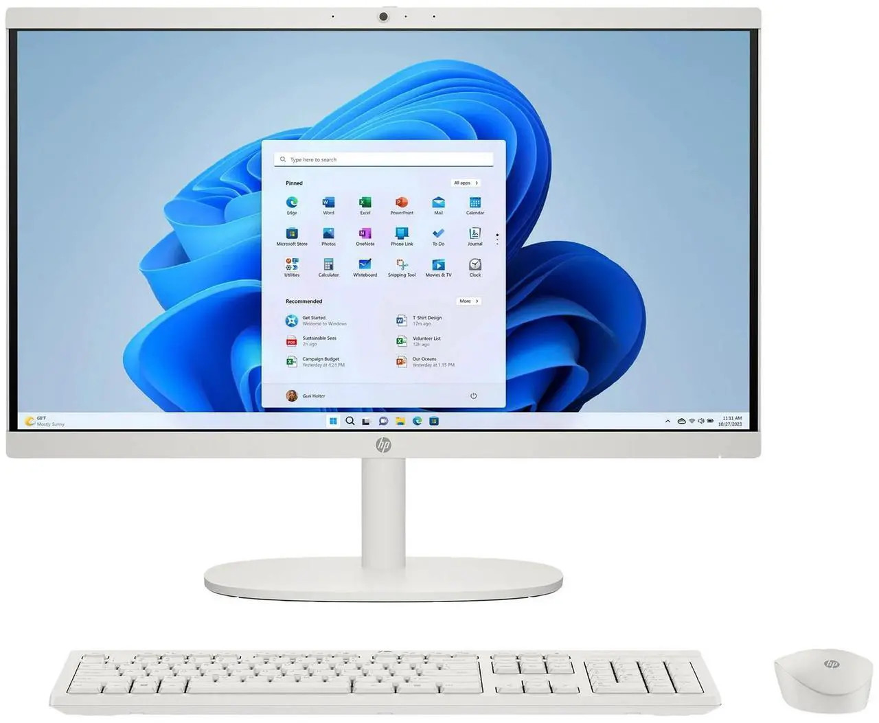HP 22-dg0923 All-in-One Desktop 21.5" FHD N200 1GHz Intel UHD Graphics 8GB RAM
