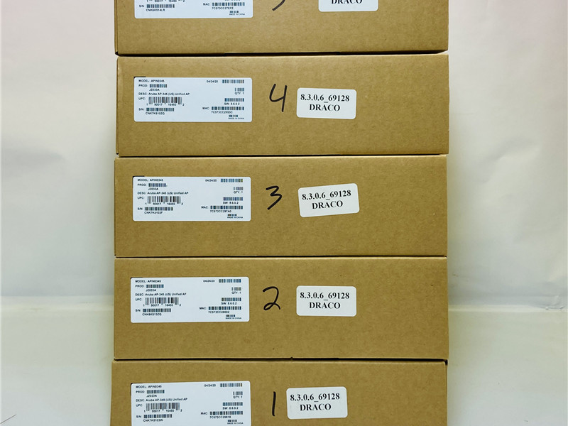 Aruba AP-345 Wireless Access Points APIN0345 WiFi 5 Open Box Lot of 5