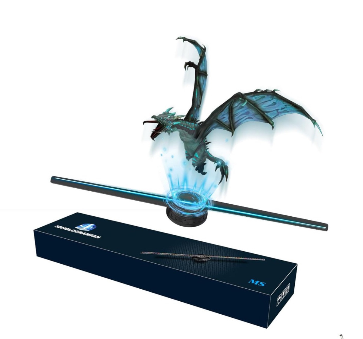 3D Hologram Fan, 42CM 3D Hologram Projector HD LED Holographic 16.5” new 