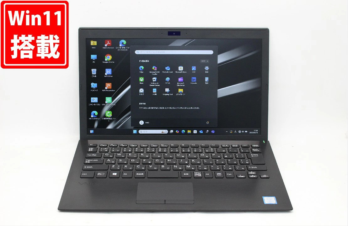 SONY VAIO VJPG11C11N Core i5-8250U 8GB SSD 256GB 13.3in Full HD Windows 11 Pro