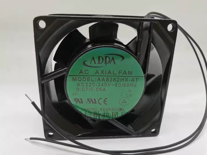1PCS ADDA 8038 AA8382HX-AT 220-240V 0.07/0.06A AC Cooling Fan