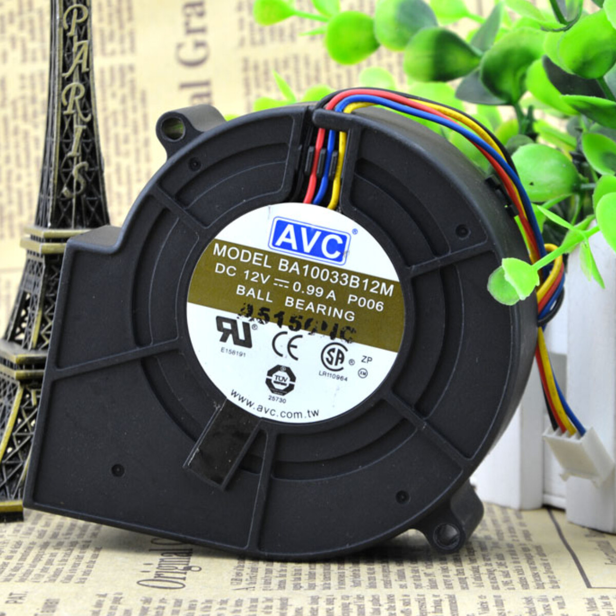 AVC BA10033B12M 9733 DC12V 0.99A 9cm Blower Turbo Cooling Fan