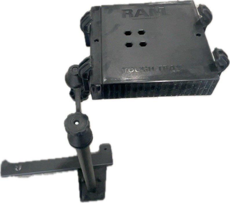 RAM Mount Tough-Tray Vehicle Laptop Mount Stand Adjustable Floor Mount Used