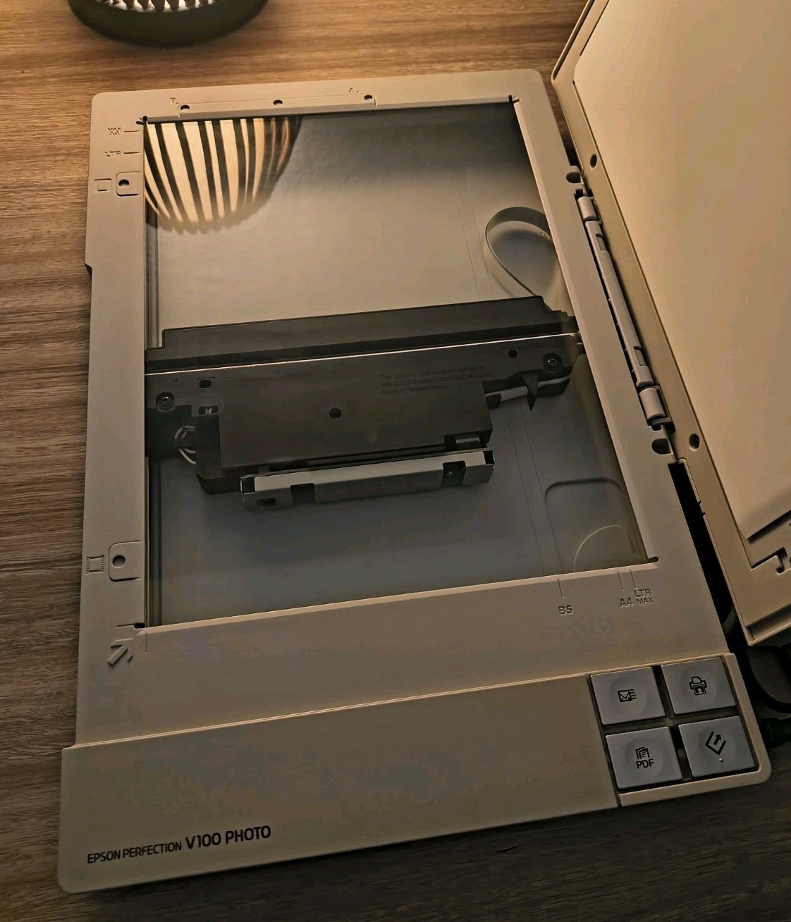 Epson Perfection V100 PHOTO Flatbed Scanner With Power Cords Tested 