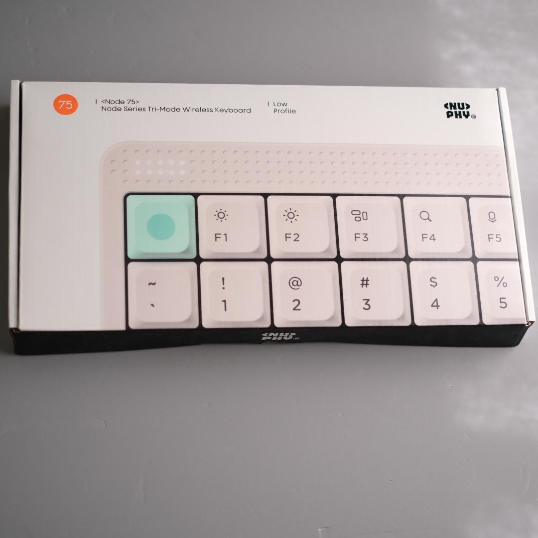 Nuphy Node 75 Jis 75% Low Profile Mechanical Keyboard Blush Nano Switch