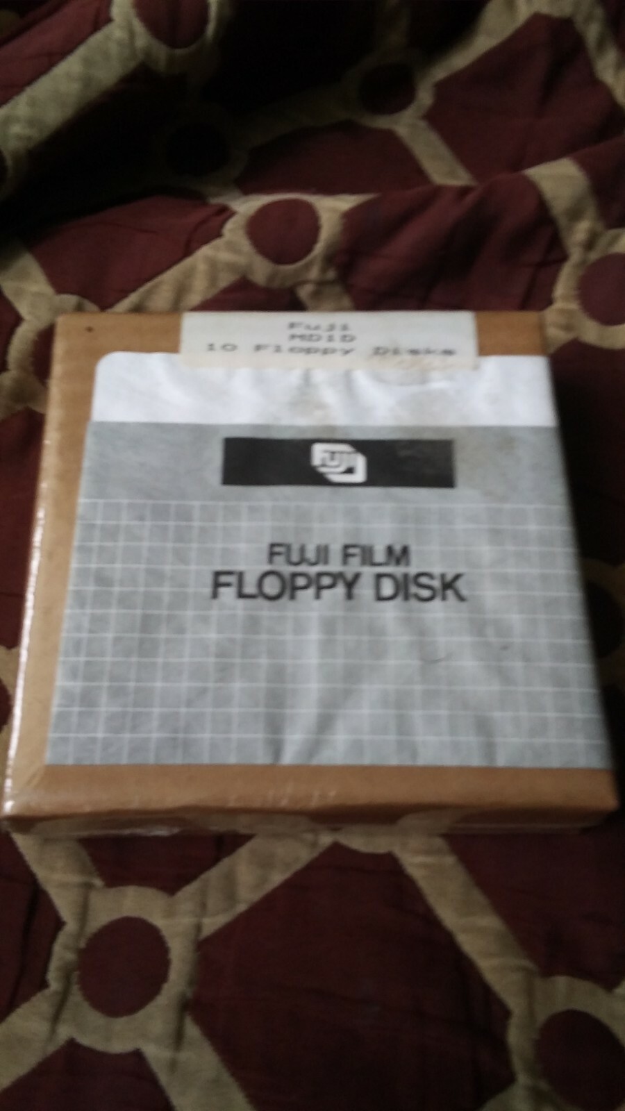  10 Fuji Film 5.25" MD1D Floppy Disks brand new sealed atari, commodore, ibm