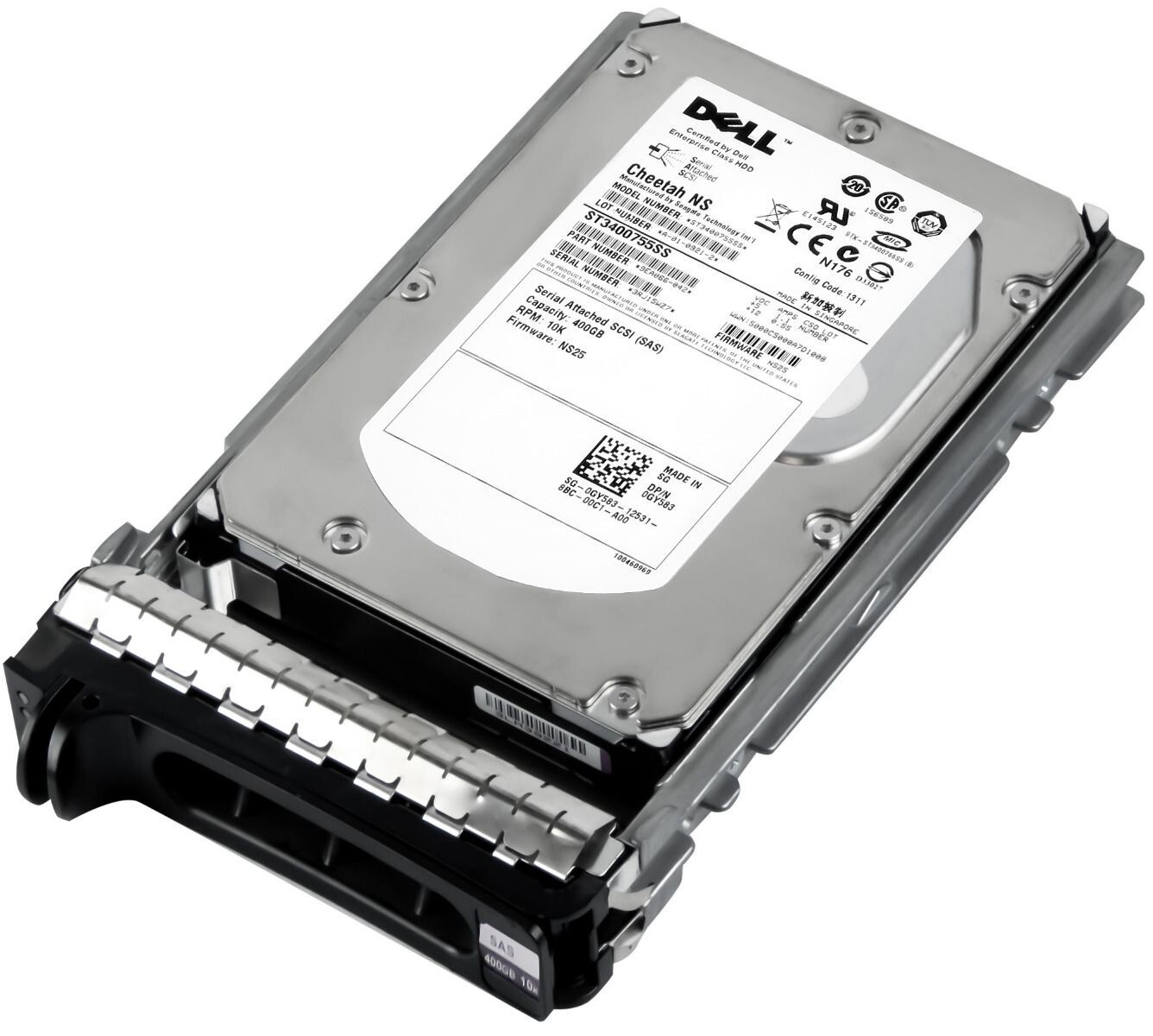Hard Drive Dell 0GY583 ST3400755SS 400GB 10000RPM 16MB SAS 3.5''