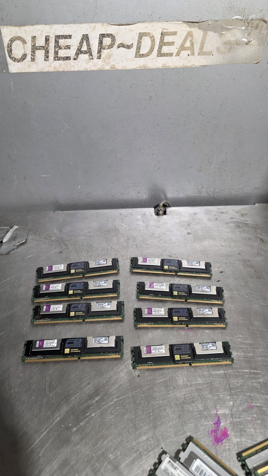 Kingston 4GB KVR800D2D4F5/4G DDR2 PC2-5300F 