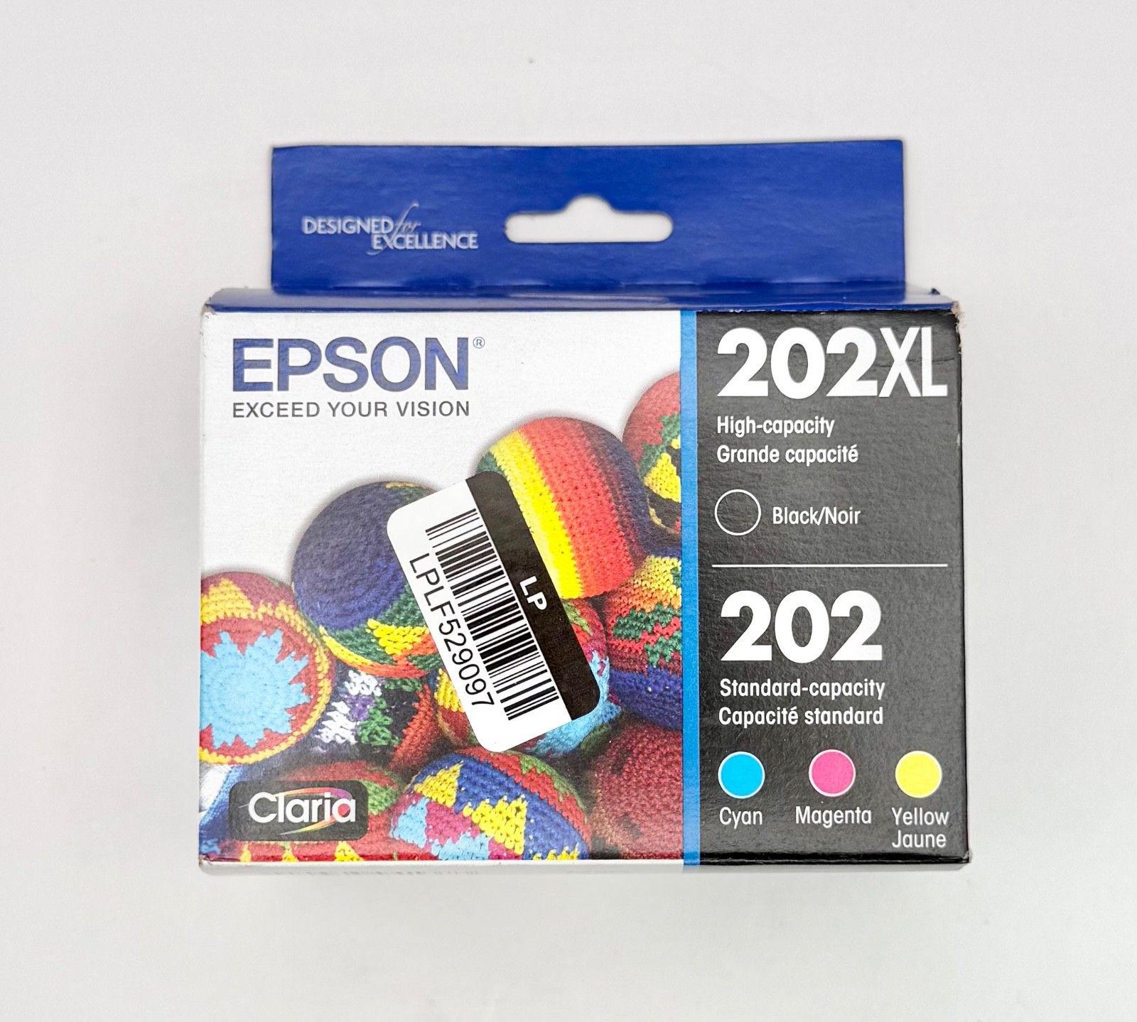 New - Epson T202XL-BCS 202XL Ink Cartridges Black Color 4-Pack