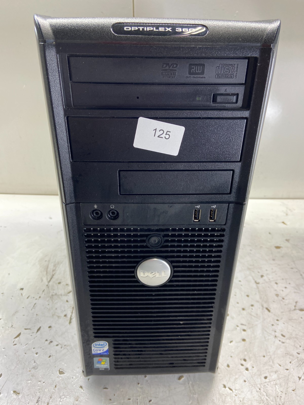 Dell OptiPlex 360 Intel Core 2 Duo E7300 2.66GHz 4GB 500GB WINDOWS XP