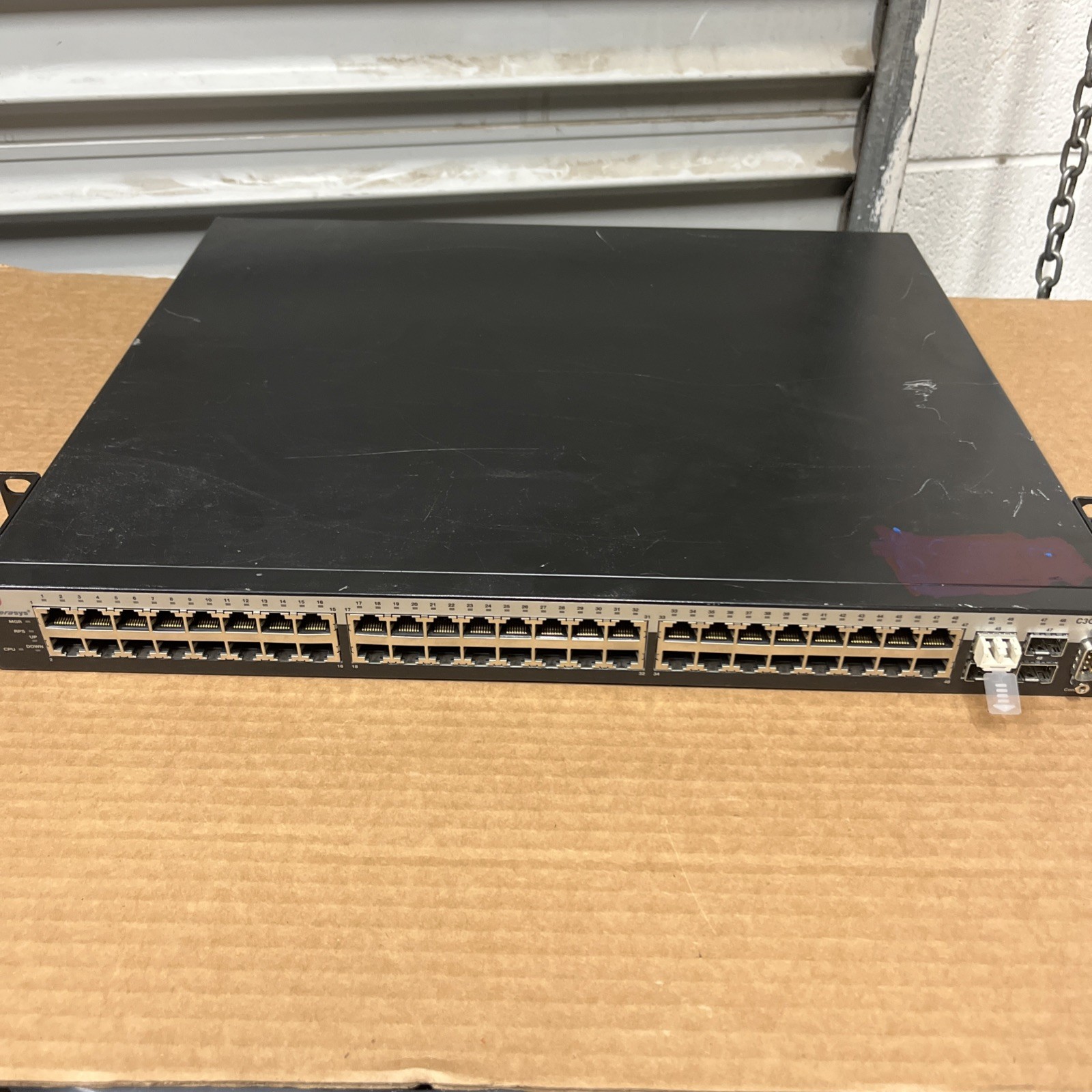 Enterasys SecureStack C3G124-48P Router