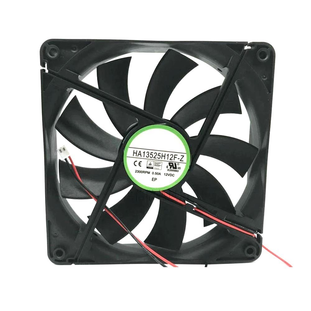 Fan For ONG HUA HA13525H12F-Z 12VDC 0.50A 2PIN 2Lines