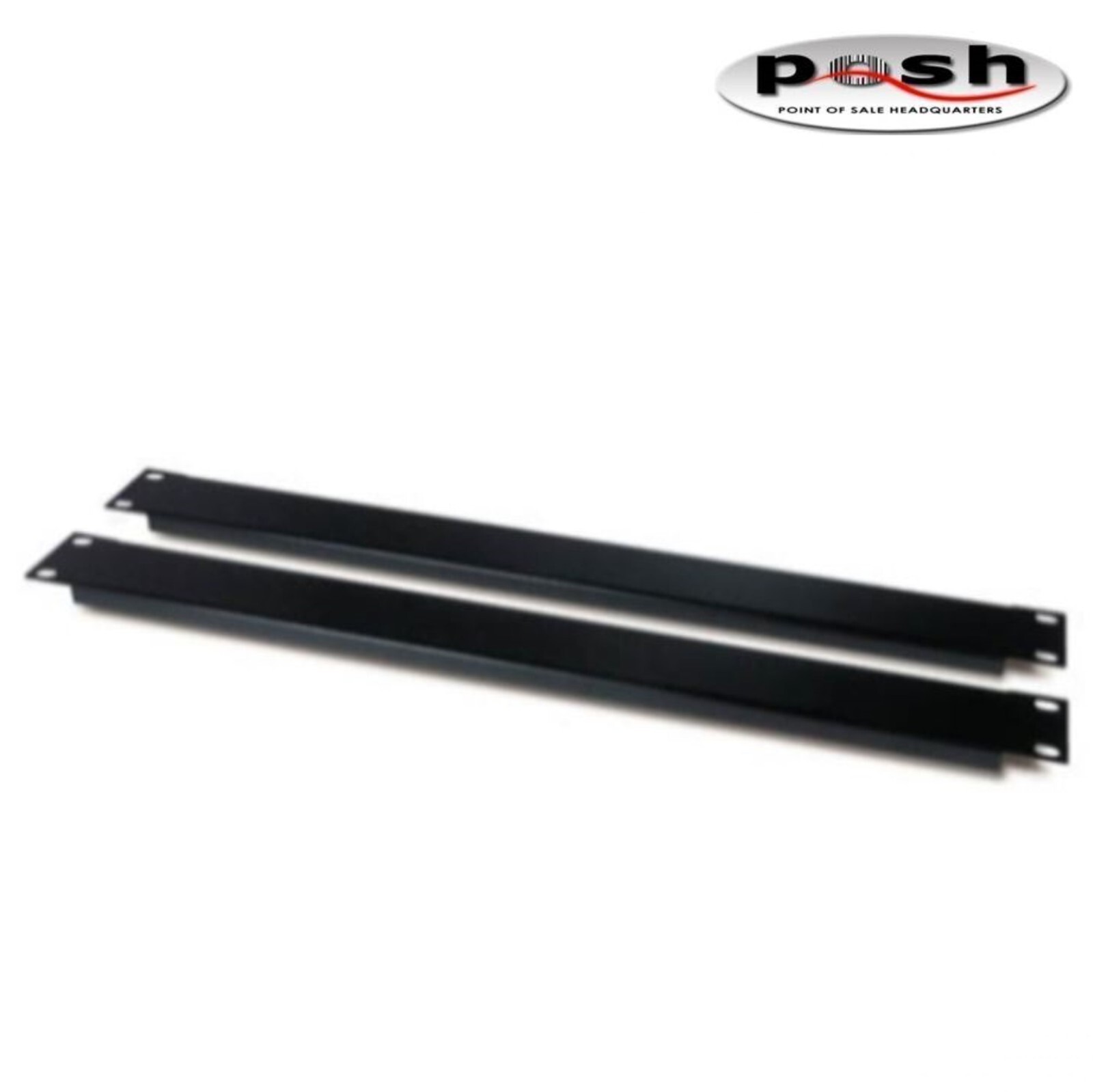 NEW - APC AR8108BLK 1U Blanking Panel Kit – 19" Black – Airflow Management