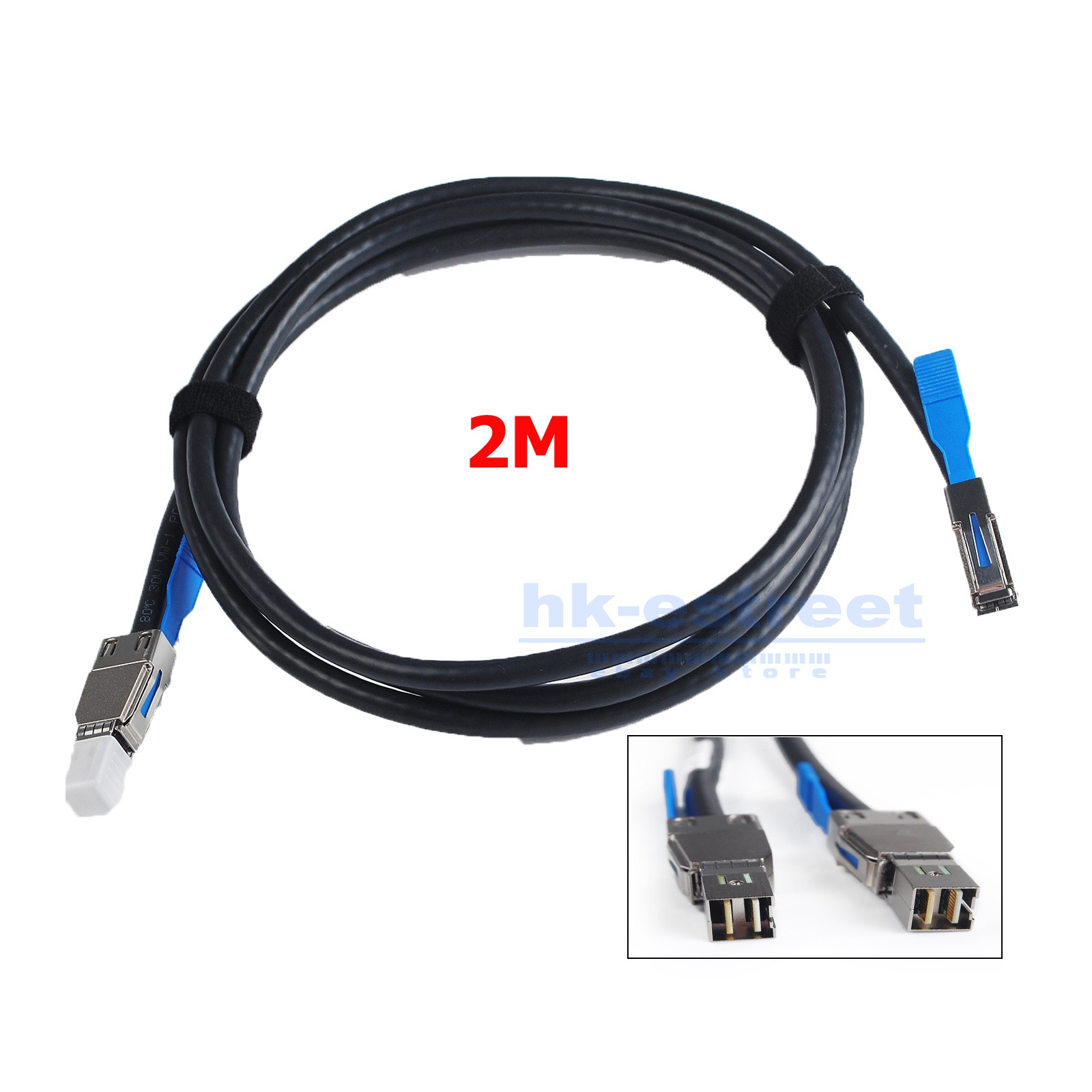 For Dell 0GYK61 PowerVault MD1400 Mini-SAS HD External 28AWG 2m Cable 12GBs