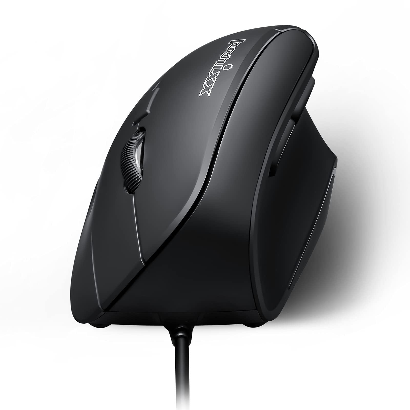 PERIMICE-515II Wired Ergonomic Vertical - 1000/1600 DPI - Right Handed Natura...