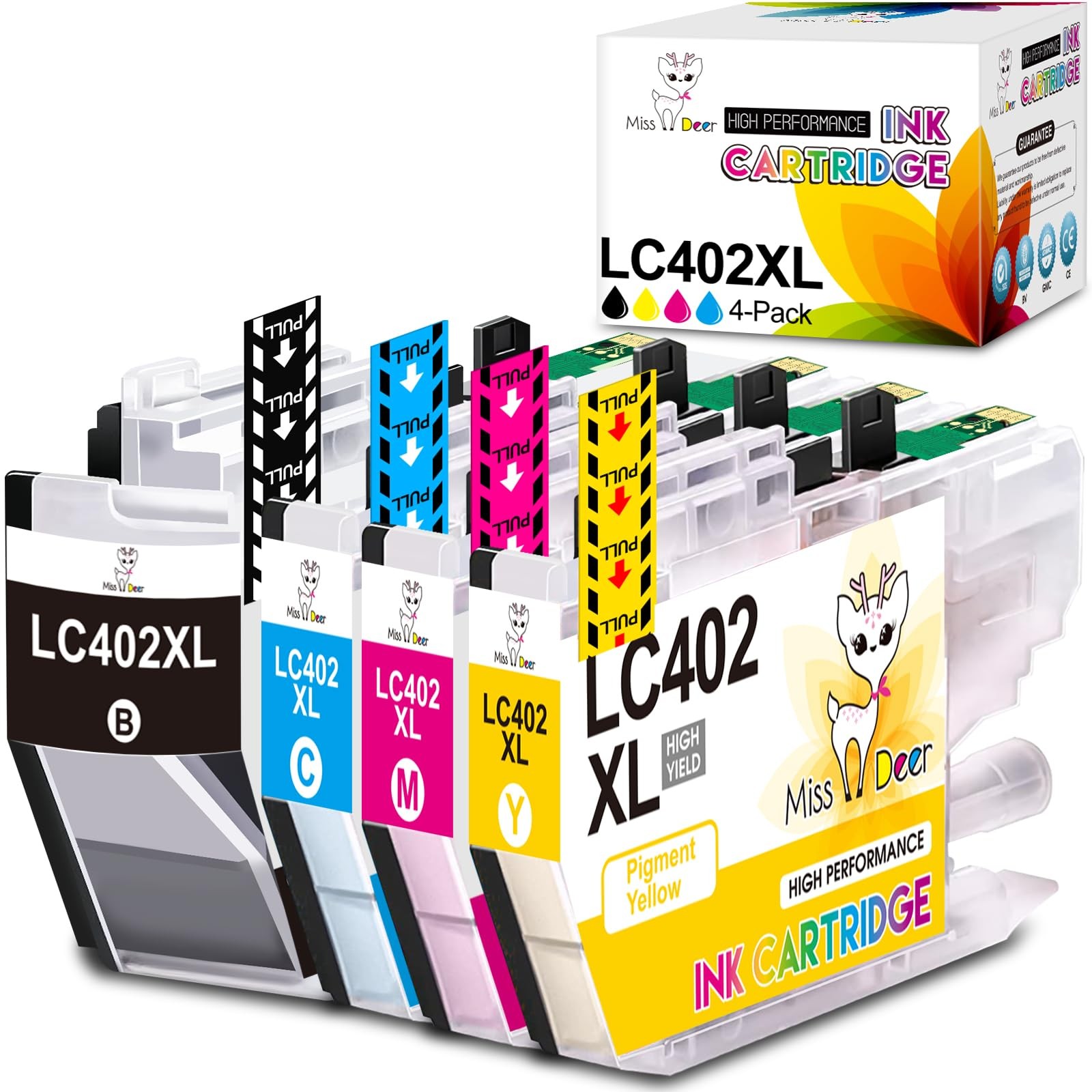 LC402XL LC402 Ink Cartridges for Brother MFC-J5340DW