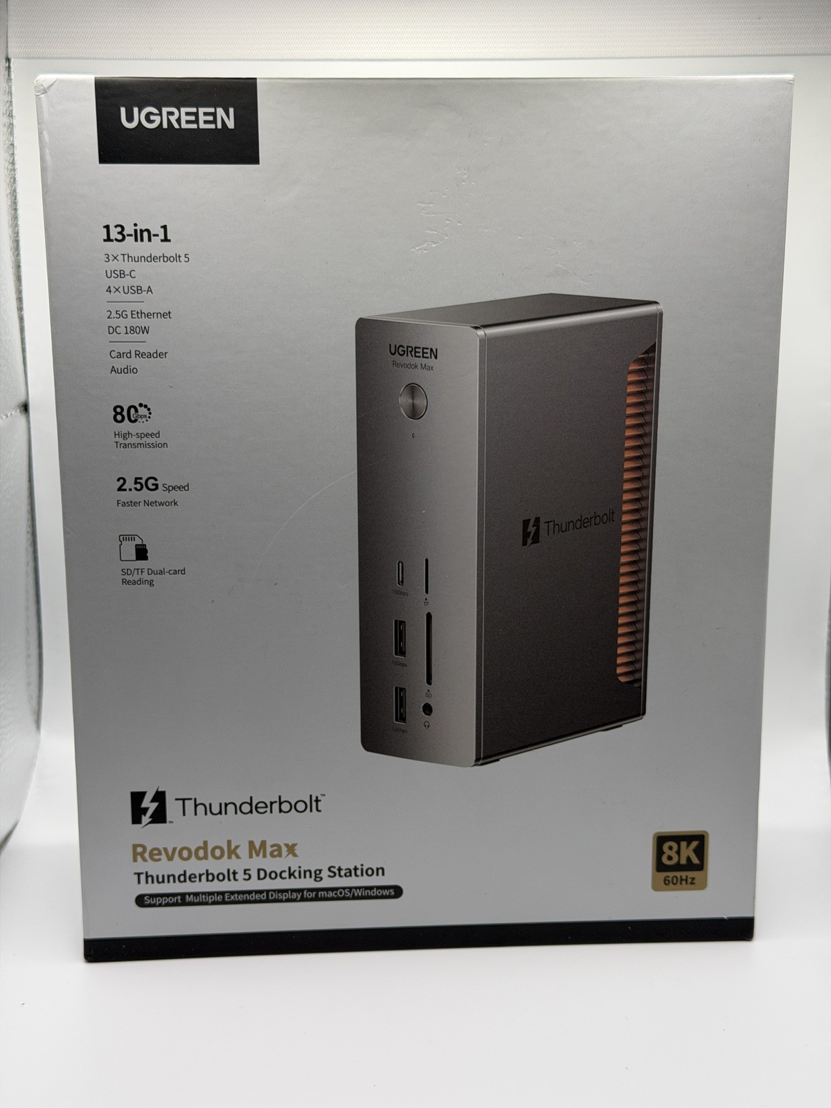 UGREEN REVODOK MAX THUNDERBOLT 5 DOCKING STATION U715 13 IN 1 45790 