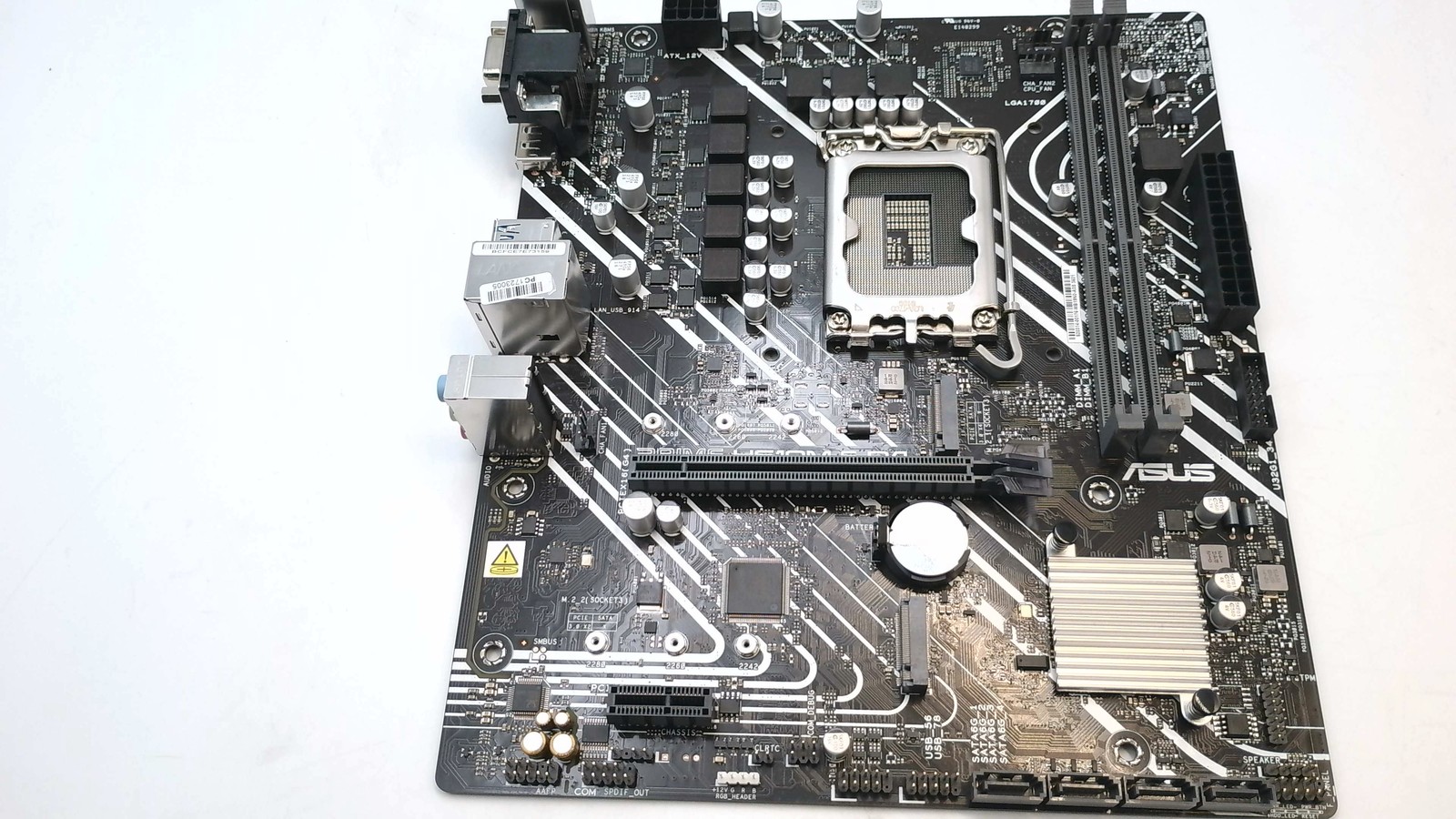 ASUS Prime H610M-E D4-CSM Micro ATX Motherboard *NO VIDEO* PC1723005