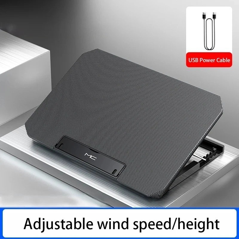 Gaming Laptop Cooling Pad 12-16 Inch Notebook Cooler Stand 2 USB Ports