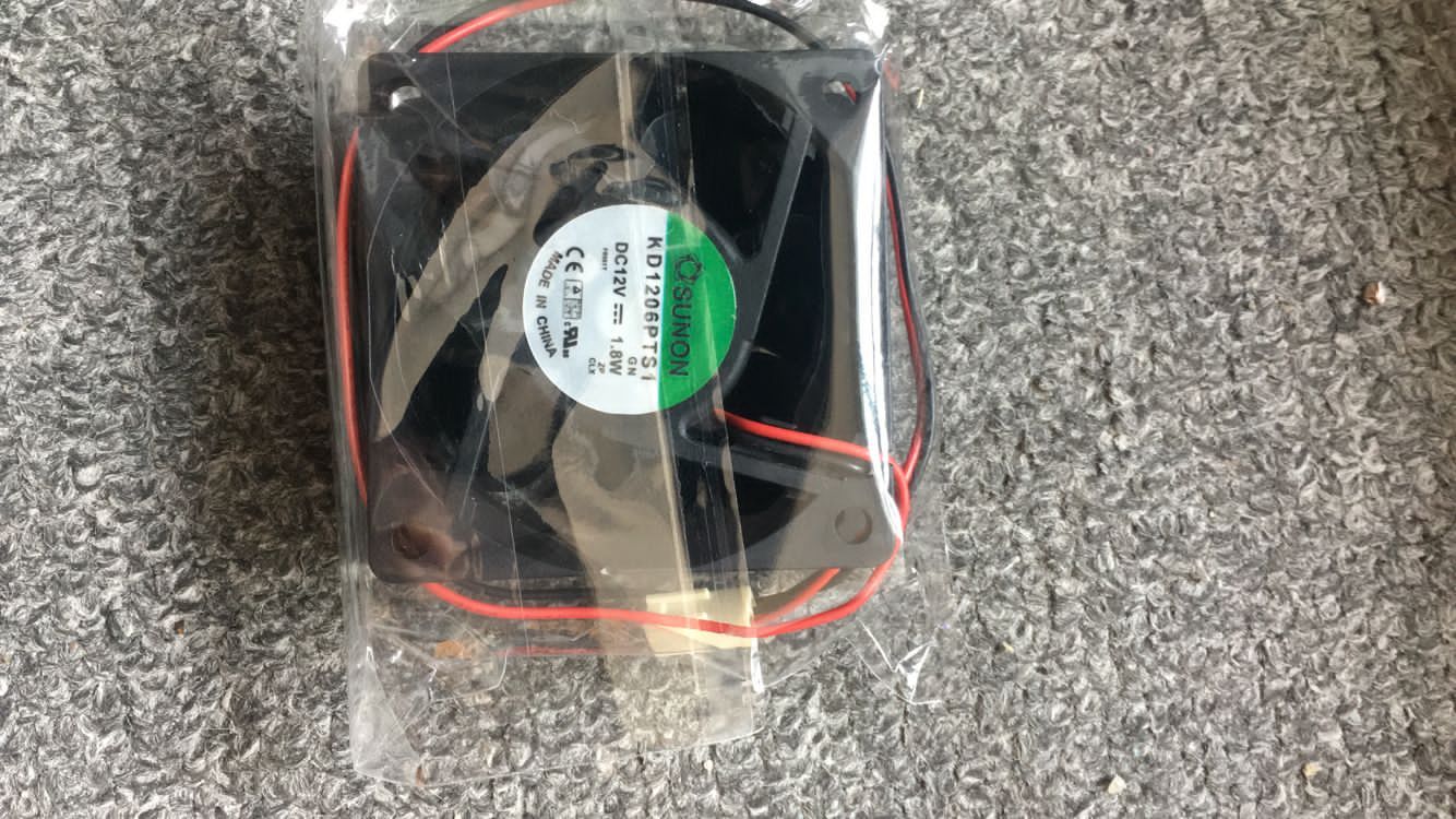 Sunon KD1206PTS1 fan 60*60*25mm 12V 1.8W 2pin