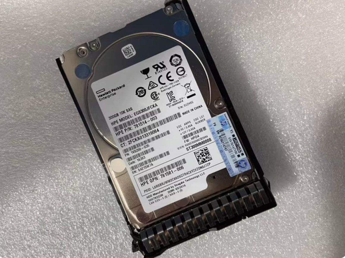 HPE 300GB 12G SAS 10K SFF 2.5" SC HDD 785067-B21 785410-001 768788-001