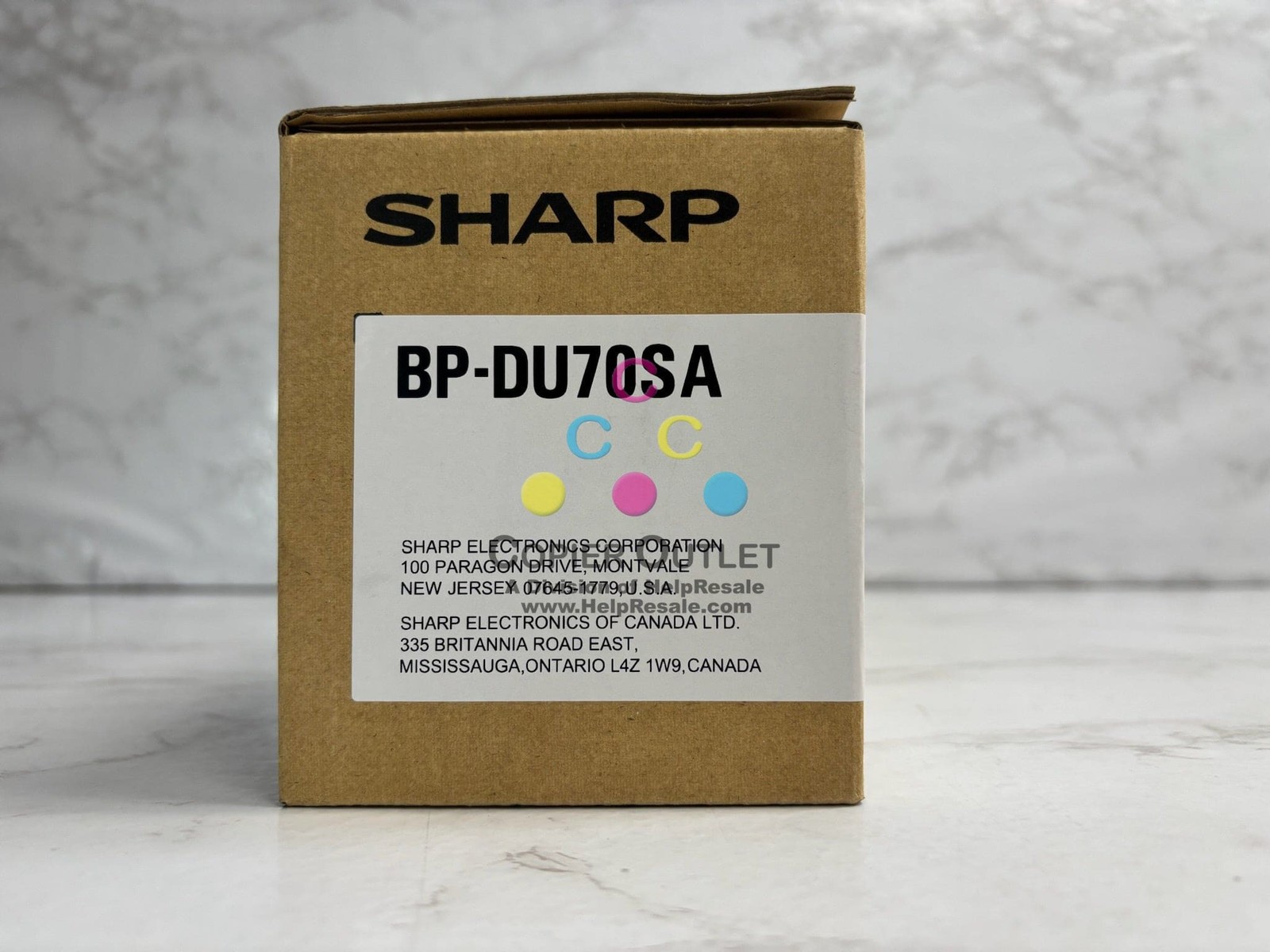 New Genuine Sharp BP-50C26,BP-50C31 Black/Color Drum Unit BP-DU70SA, BPDU70SA