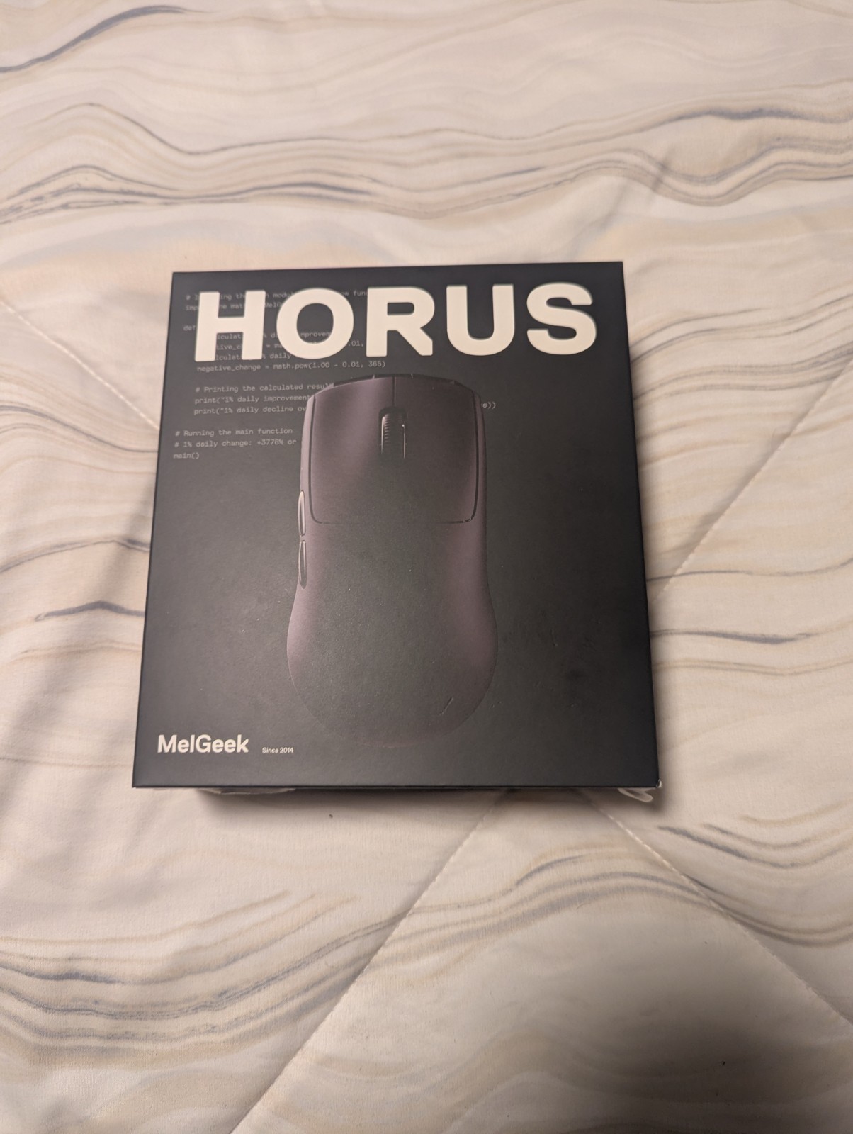 MelGeek Horus Ultra-Lightweight Wireless Gaming Mouse for PC/MAC | 49g, PAW39...