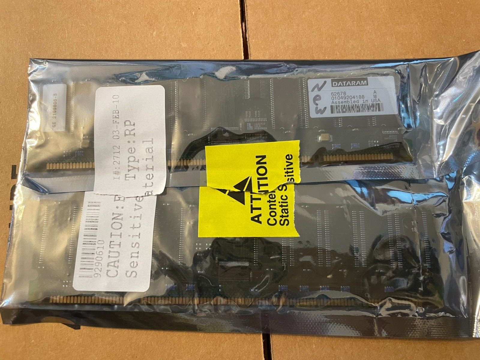 Dataram 62638 512mb  (2 x 256mb DIMMS) 200 Pin Memory pSeries