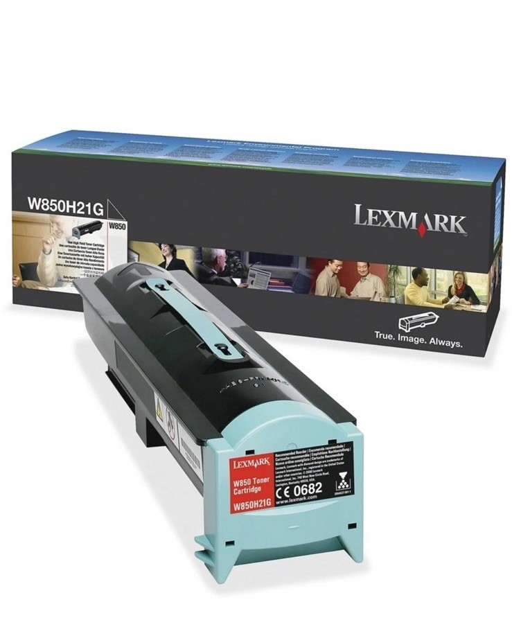 Genuine OEM Lexmark W850H21G Black High Yield Toner 35k W850 - Brand New Sealed