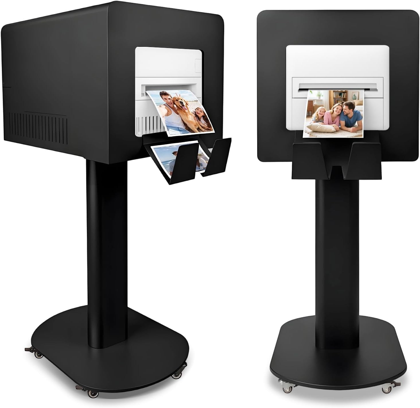 Photo Booth Printer Stand for DNP DS620 RX1HS QW410 HiTi P525L Heavy Duty Metal