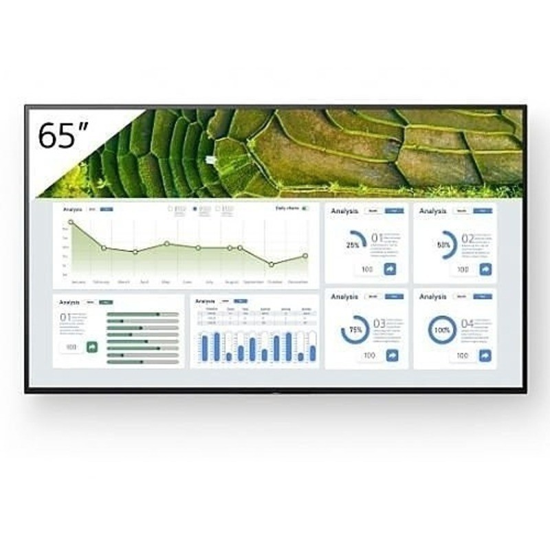 Sony Pro FW65BZ30L BRAVIA 65 inch 4K HDR Digital Signage Display