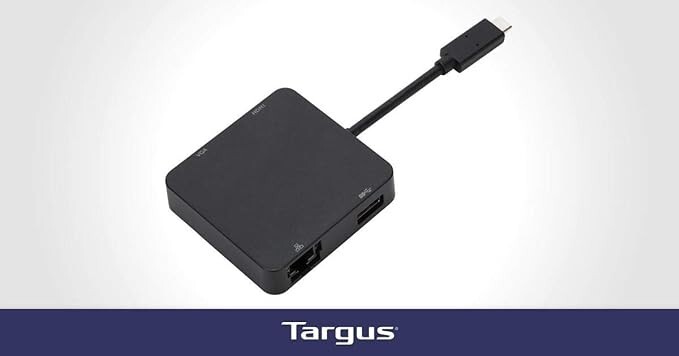 Targus USB-C Travel Dock (with Displayport Alt Mode) (DOCK411USZ)