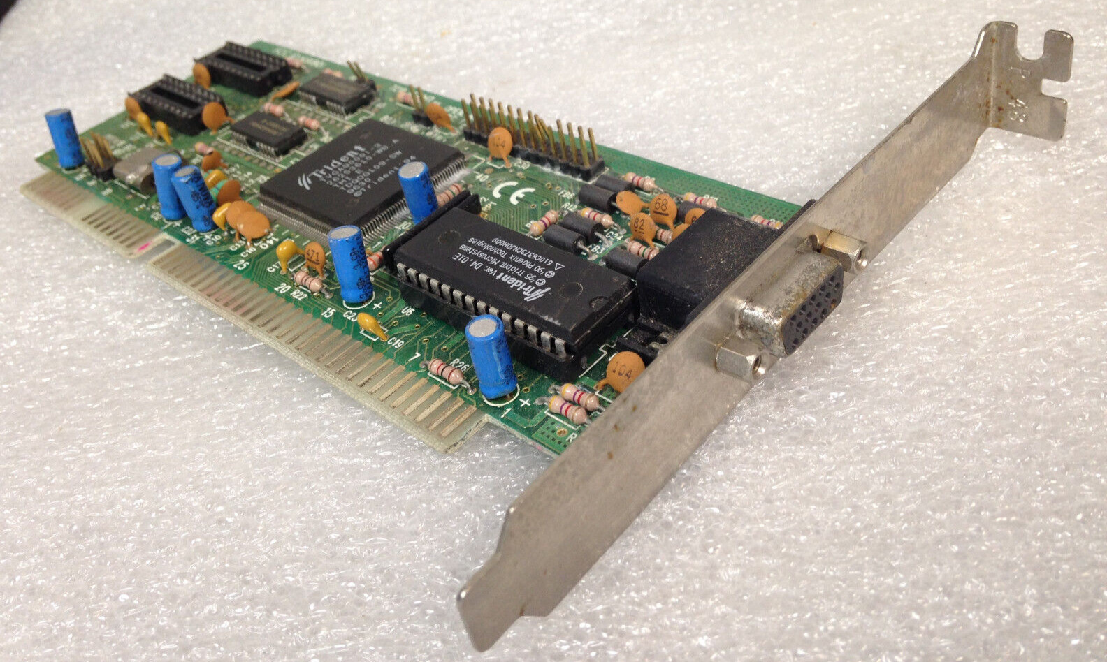 Trident FCC ID:KBI90I, 7210 REV H1, ISA Video card, Graphics Card