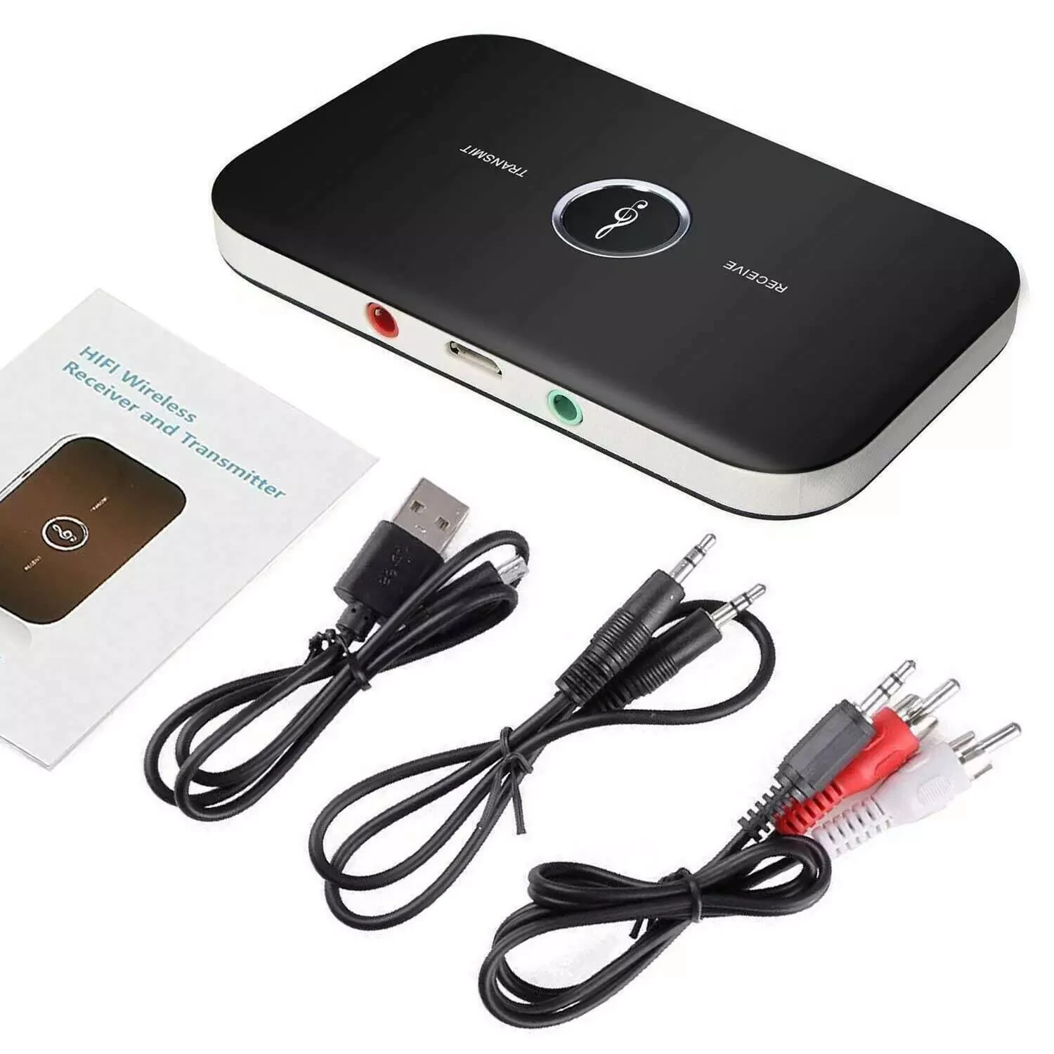 Transmisor Receptor Inalambrico Bluetooth Adaptador Recividor de Audio Bluetooth