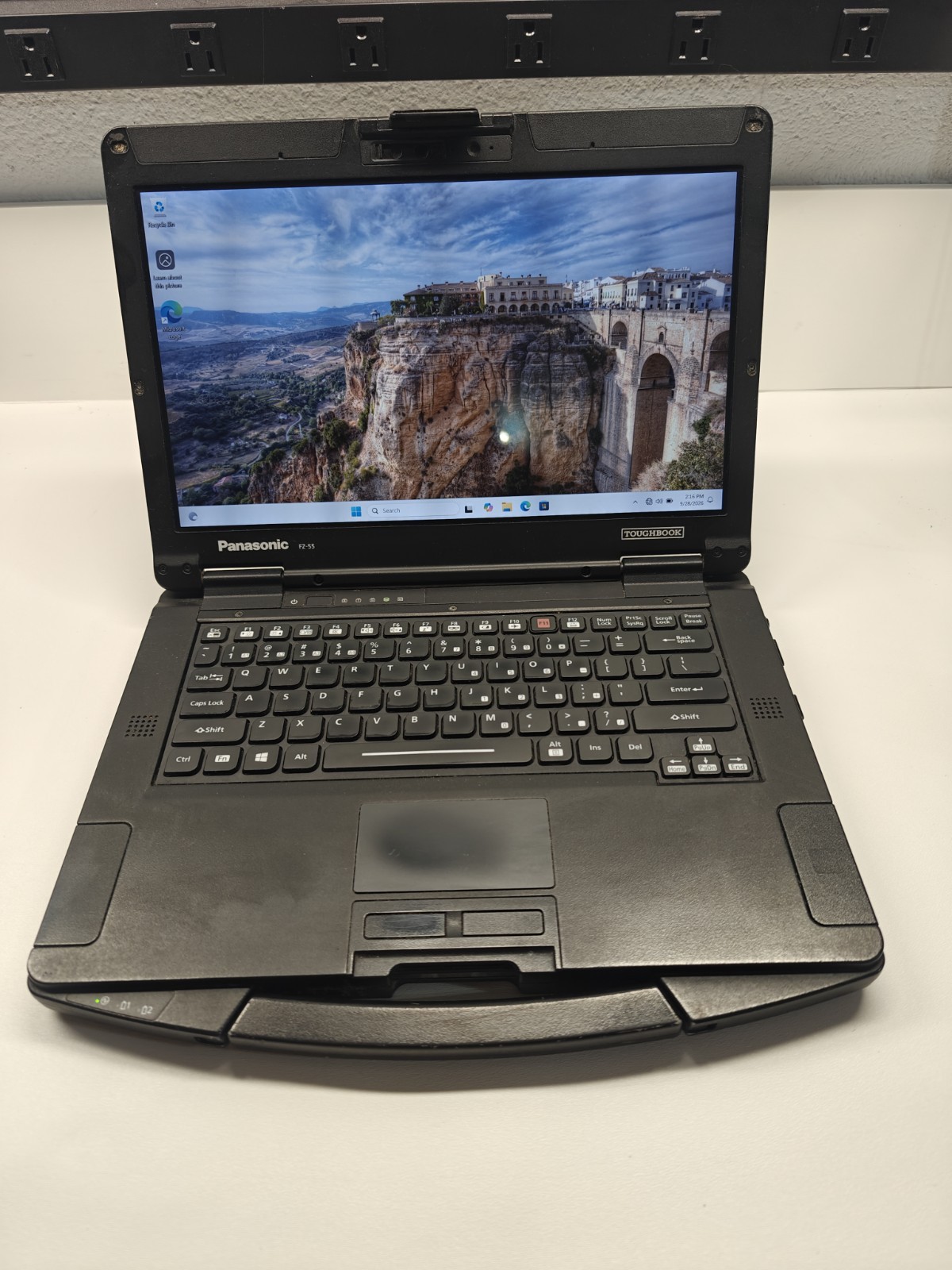 Panasonic Toughbook FZ-55  Touch LTE Intel i5-8365U 8GB 256GB SSD Win11P 6630Hr