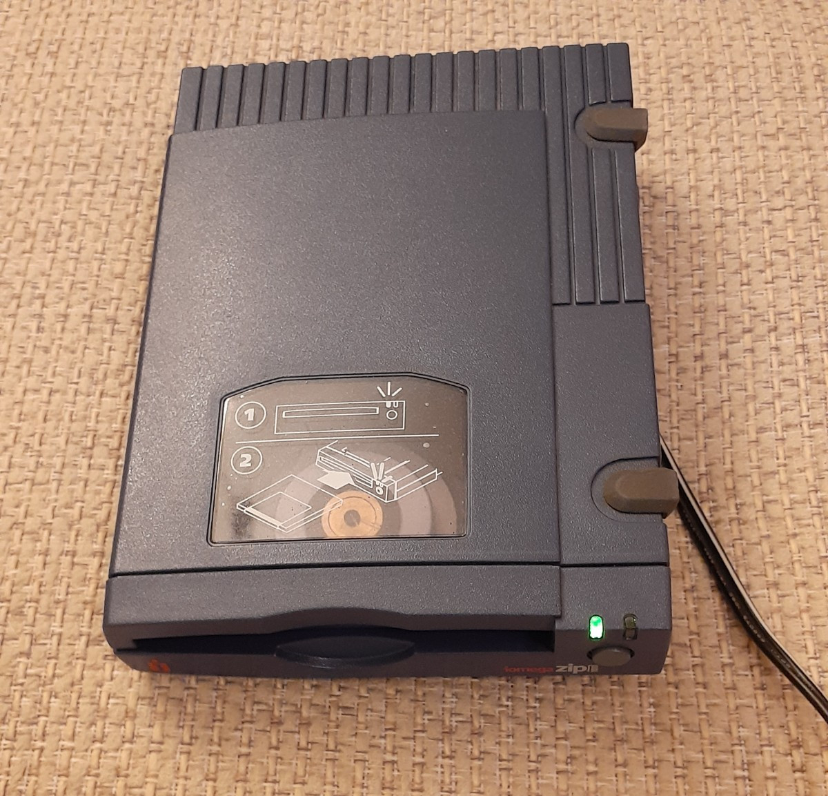 Vintage External 100MB Iomega Zip Drive (Parallel Input)