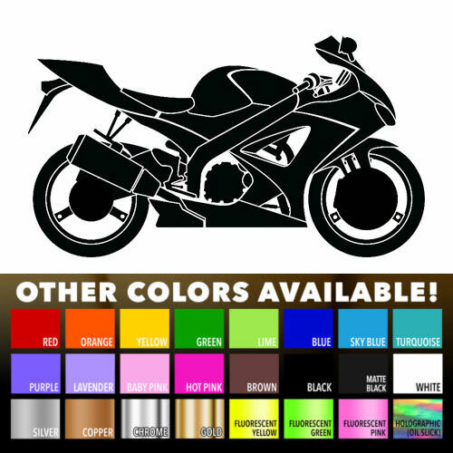 Motorcycle Bike VInyl Decal Sticker for Macbook Air Pro Laptop Car Window Decor