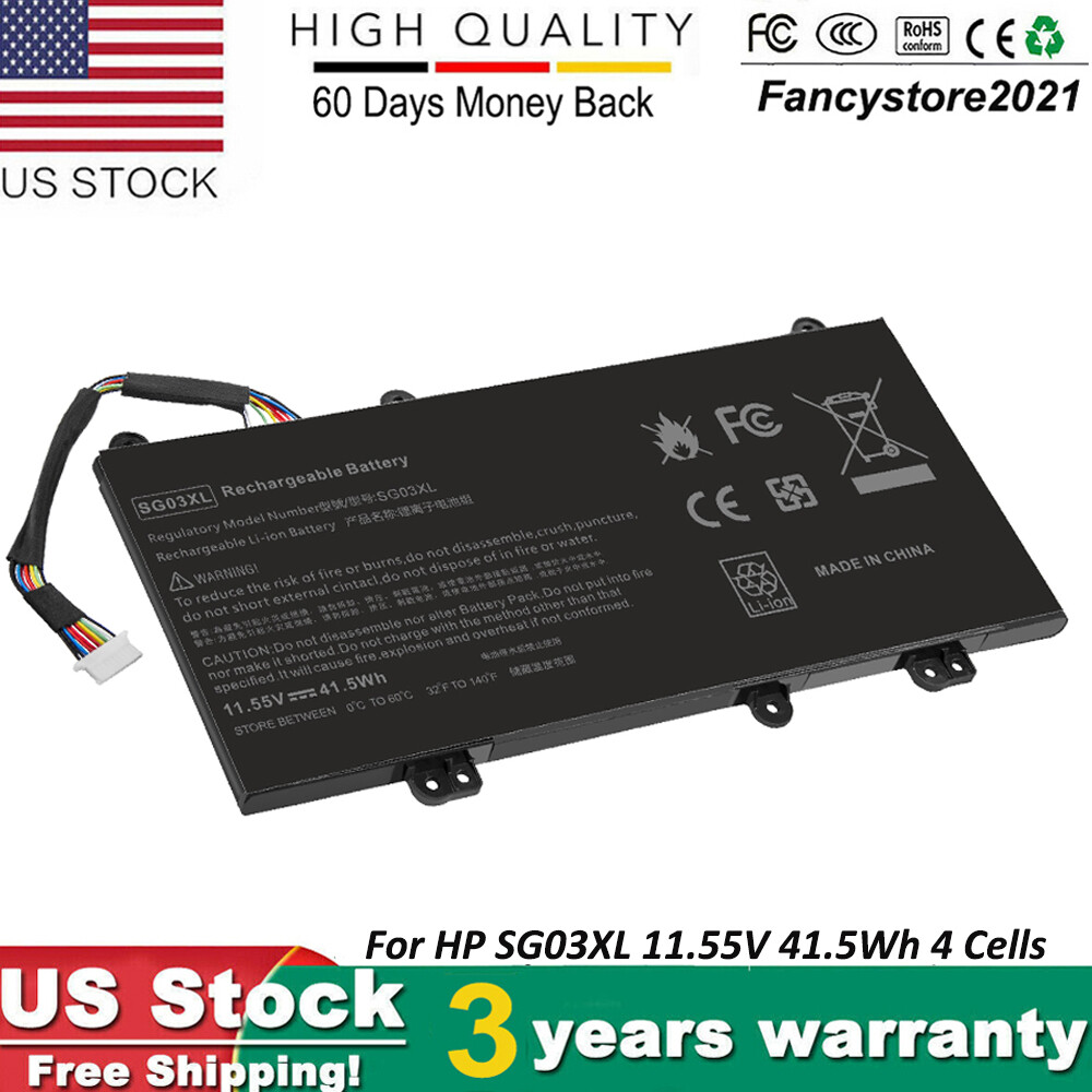 SG03XL Battery For HP 849048-421 849049-421 849314-850 HSTNN-LB7E HSTNN-LB7F US