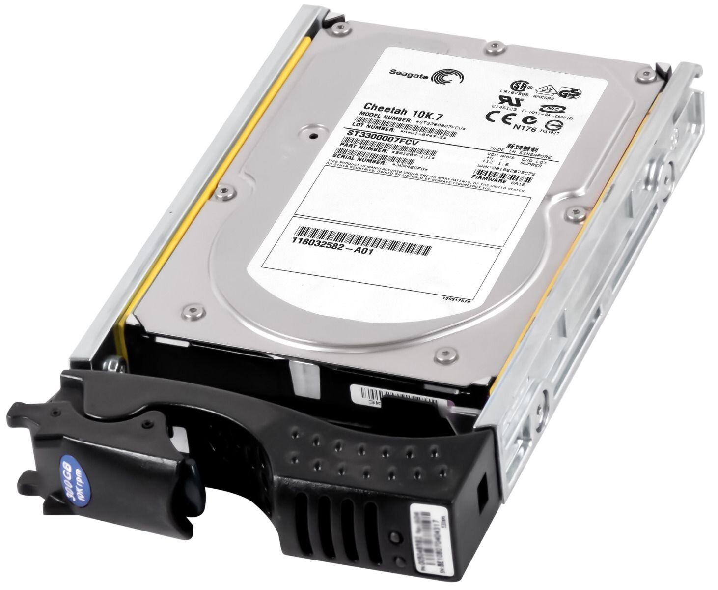 Hard Drive EMC 118032582-A01 ST3300007FCV 300GB 10000RPM 8MB FC 3.5'' Inch