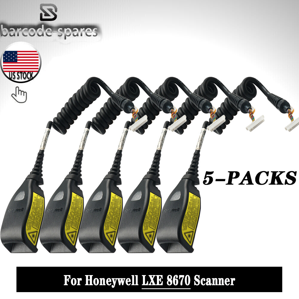 5PCS For Honeywell LXE 8670 Scanner Top Cover Housing with Scan Lens & Cable US