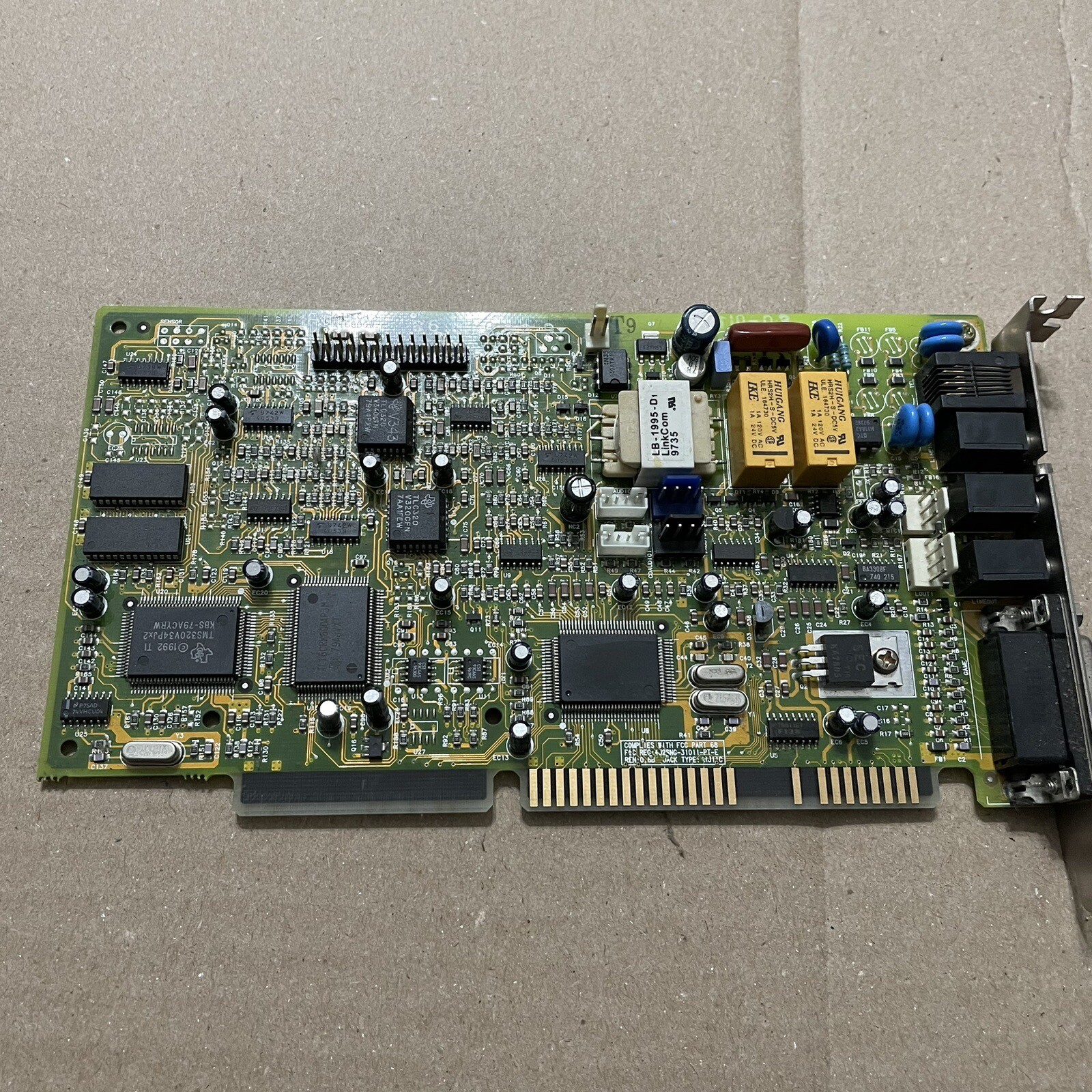 Aztech SRS3-D Stereo ISA Sound-Modem Card AT6800W 050-516925-405 - 